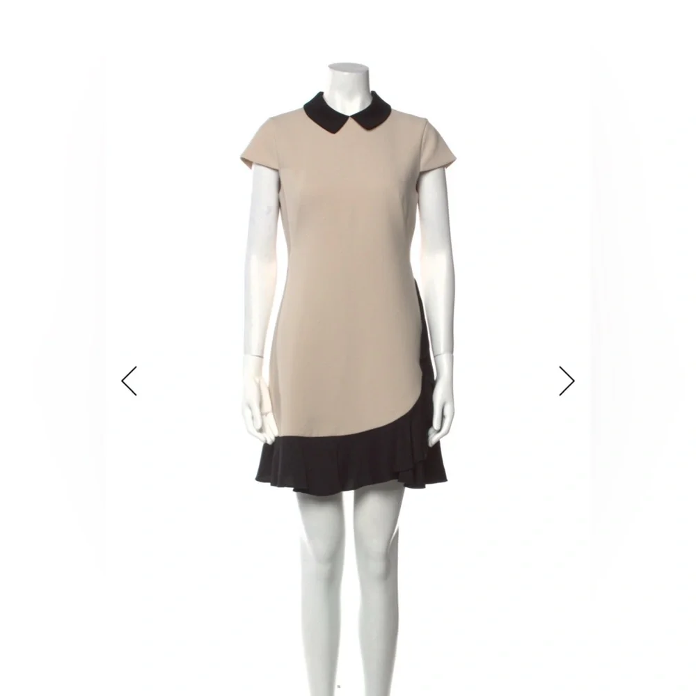 Kate Spade Beige and Black Mini Dress - Picture 1 of 3